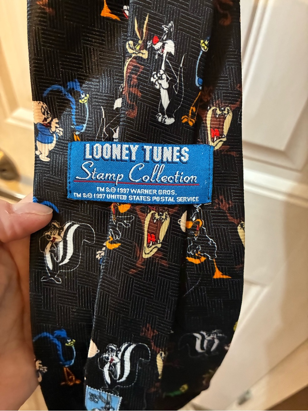 Warner Bros. Black Looney Tunes Character Dress Sock